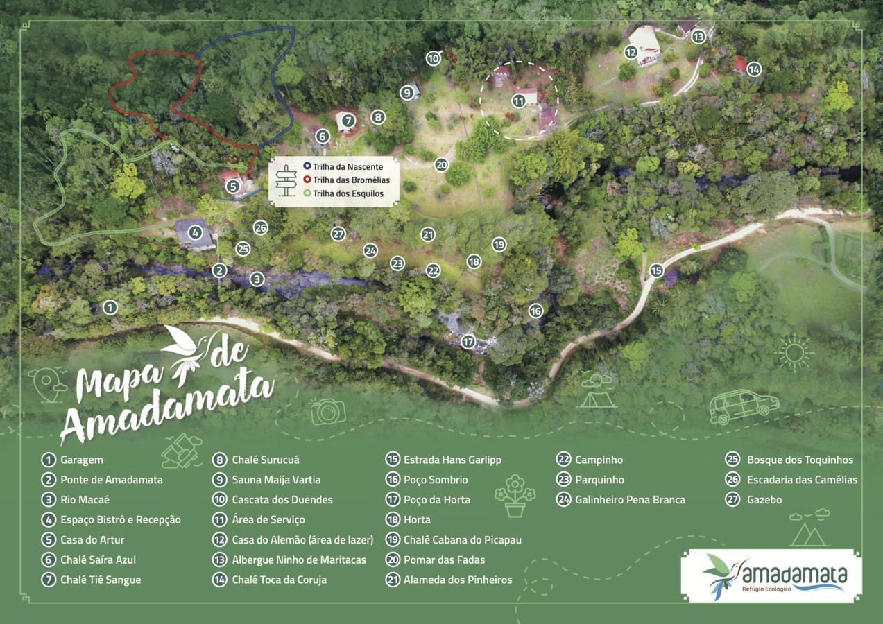 מלון נובה פריבורגו Refugio Ecologico Amadamata מראה חיצוני תמונה